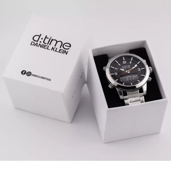 ZEGAREK MĘSKI DANIEL KLEIN D:TIME 12641-2 (zl024b) + BOX zdjęcie 2