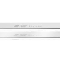 Listwa progowa AUDI A5 B9 SLINE Stal nierdzewna 304 połysk 2szt