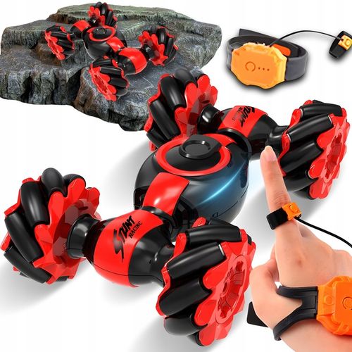 SAMOCHÓD ZDALNIE STEROWANY GESTAMI REKĄ 4X4 PILOT RC DRIFT CAR KOŁA DUŻE na Arena.pl