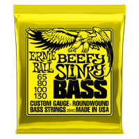 Struny do basu gitary basowej 4 strunowej 65-130 Ernie Ball 2840