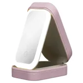 Lusterko do makijażu z podświetleniem led organizer na kosmetyki
