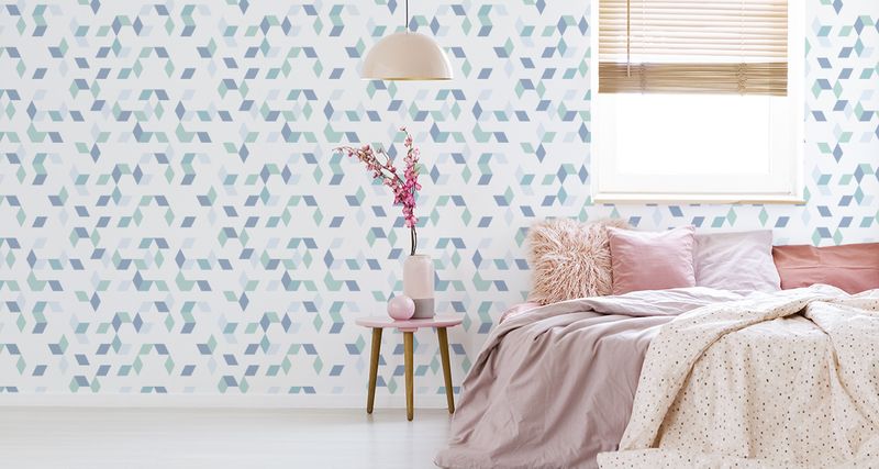 Tapeta Kolorowy Wzór Geometryczny zdjęcie 2