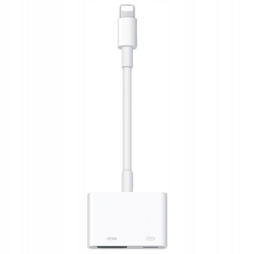 PRZEJŚCIÓWKA ADAPTER HDMI KABEL DO LIGHTNING IPHONE IPAD IPOD FULL HD 60HZ na Arena.pl