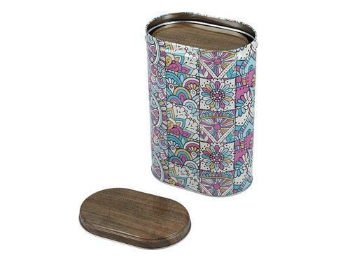 Kpl. 2 owalnych puszek metalowych na Arena.pl