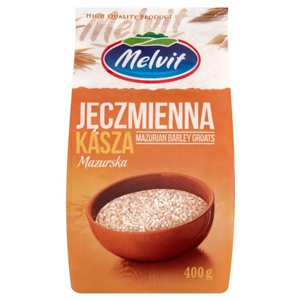 Melvit Kasza jęczmienna mazurska 400 g zdjęcie 1