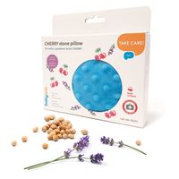 BABYONO Termofor z pestkami wiśni na kolkę ból CHERRY NIEBIESKI