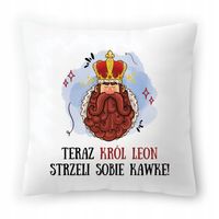 Poduszka Dla Leona Na Urodziny Imieniny Na Prezent Z Nadrukiem Ze Zdjęciem