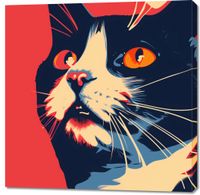 Obraz 100x100cm Szok