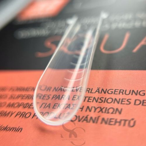 Claresa Stylistic Górne Formy do akrylożelu dual form Kwadrat 120szt Square na Arena.pl