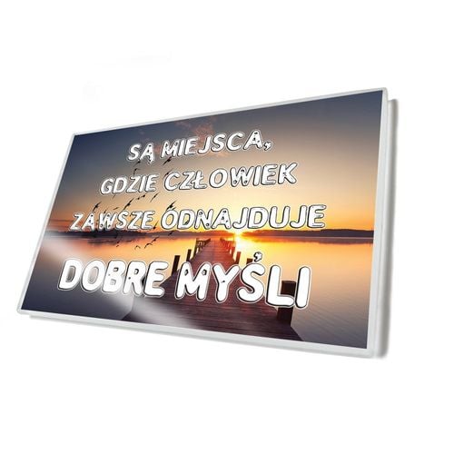 Są miejsca - magnes szklany na Arena.pl