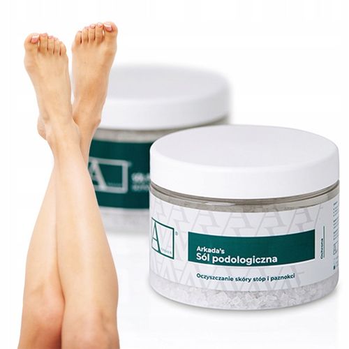 AArkada ARKADA Sól podologiczna do moczenia stóp przeciwgrzybiczna 500g na Arena.pl