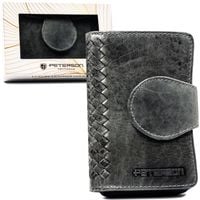 portfel d. skórzany ptn wd1-vlcn-4475 black gray
