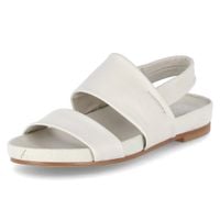 Clarks Sandały damskie - Pure Strap Cushion Plus - rozmiar 36 - biała skóra