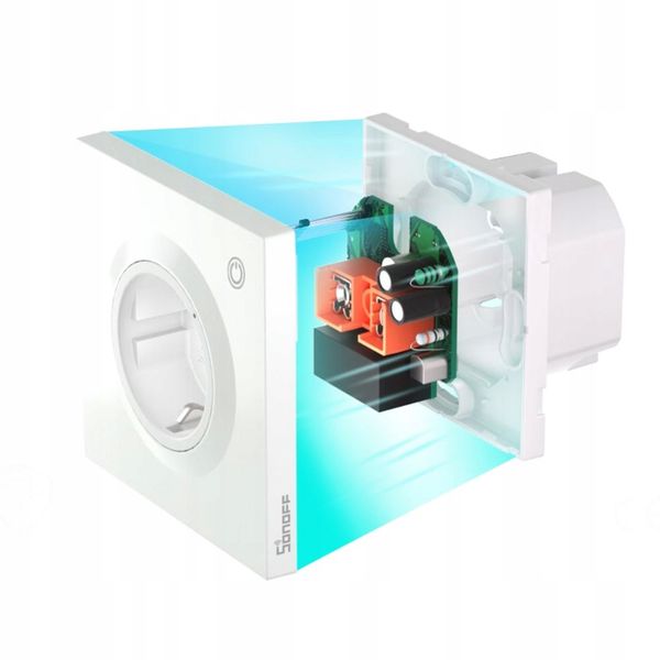 Sonoff WS01TPF-E WiFi Matter Inteligentne Gniazdko Ścienne Typ F Schuko 16A zdjęcie 6