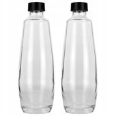SODASTREAM SZKLANA BUTELKA KARAFKA 2x1L DO SATURATORA DUO ZESTAW