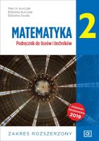 Matematyka 2 Podręcznik do liceów i techników Zakres rozszerzony