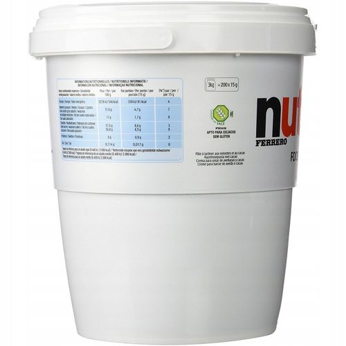 Krem czekoladowy NUTELLA do smarowania z orzechami laskowymi i kakao 3 na Arena.pl