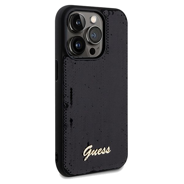 Etui Guess do iPhone 14 Pro, Czarny zdjęcie 4