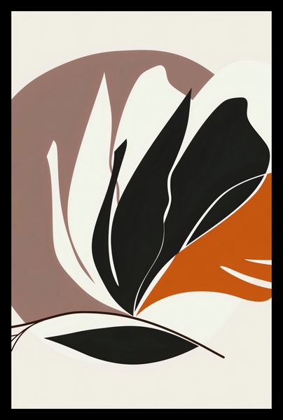 Plakat 53x81cm Elegancja Roślinna zdjęcie 2