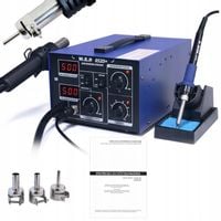 Stacja lutownicza HOTAIR WEP 852D+ 2w1 3 dysze 700W