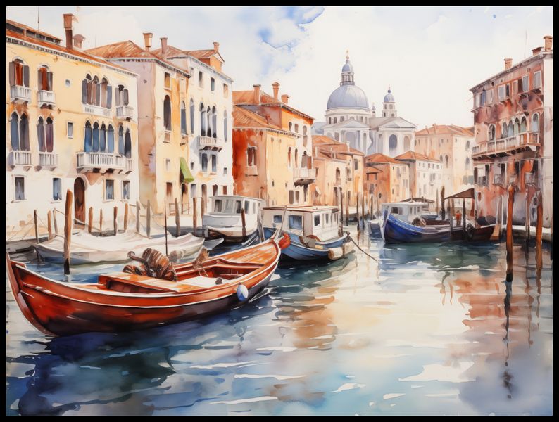 Plakat 100x75cm Wenecka Impresja zdjęcie 2