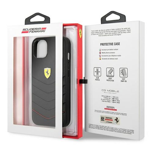 Etui Ferrari do iPhone 13 mini, Czarny na Arena.pl