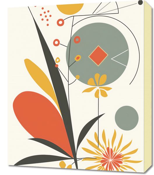 Obraz 50x60cm Geometryczny Ogród zdjęcie 1