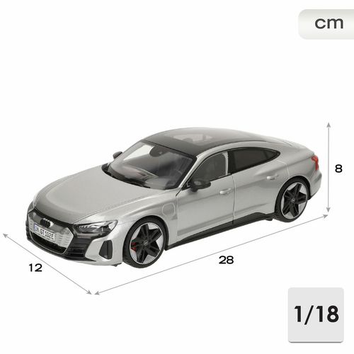 Samochód Bburago GT-Audi RS E-TRON GT 2022 1:18 na Arena.pl