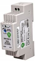 Zasilacz impulsowy LED POS na szynę DIN 15W 12V DC 1,25A DIN15W12