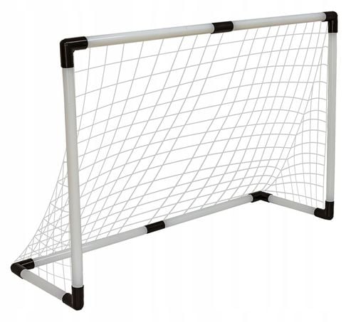Zestaw 2 BRAMKI Do Gry W Piłkę Nożną Z Siatką Do Złożenia Pompka Igła na Arena.pl