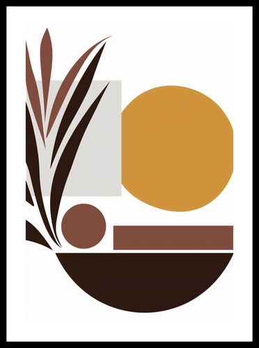 Plakat 70x100cm Stylizacja Roślin na Arena.pl