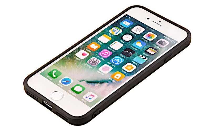 Etui silikonowe Tint do Apple iPhone 7 / 8 / SE 2020 / SE 2022 czarny zdjęcie 4