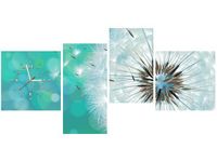 45CM 120CM ZEGAR 4 ELEM PUSZYSTY DMUCHAWIEC ŚCIENNY