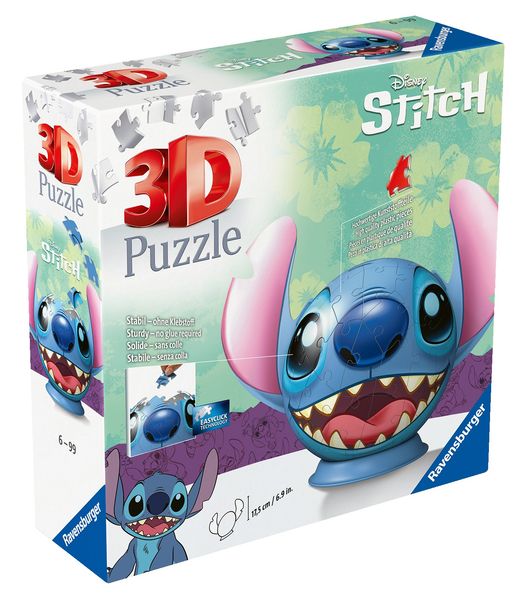 Puzzle 3D Kula Disney Stitch zdjęcie 8