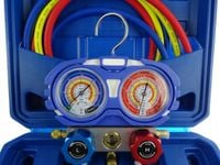 Zestaw manometrów R32 R410A R404A R449A klima