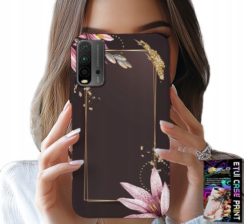 ETUI DO XIAOMI REDMI 9T - KWIECISTE ELEGANCKIE WZORY OBUDOWA na Arena.pl