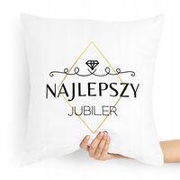 Prezent Poduszka Dla Jubilera Najlepszy Jubiler Z Nadrukiem Ze Zdjęciem