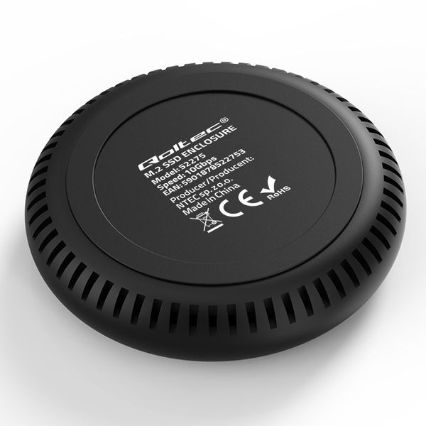 Qoltec Stacja dokująca dysków SSD M.2 | NVMe | SATA |  USB-C | 2TB zdjęcie 9