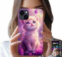 ETUI DO IPHONE 15 - SŁODKI KOTEK, KOT, WZORY ZE ZWIERZĘTAMI