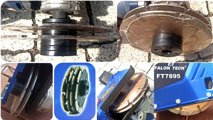 BRUZDOWNICA DO SZLIFIERKI ADAPTER ODSSYS 125 MM zdjęcie 11