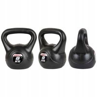 Hantla kettlebell kula 8kg odważnik obciążnik enero fit hantel FITNESS