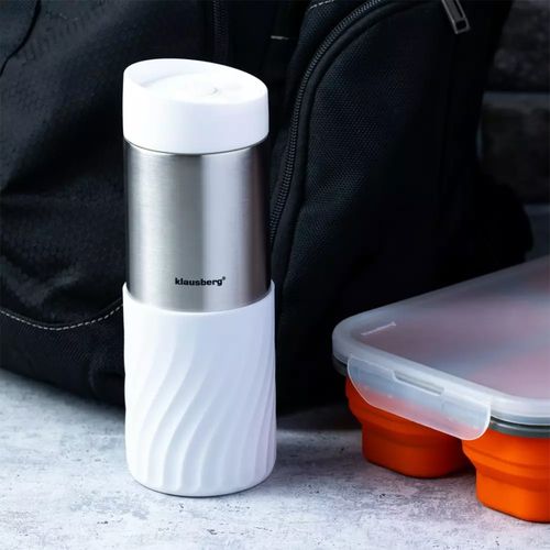 termiczny kubek 400ml click clack klausberg kb-7635 na Arena.pl