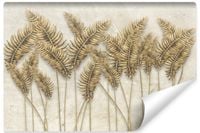 Fototapeta Do Salonu LIŚCIE Palmowe Abstrakcja Beton Natura 300cm x 210cm