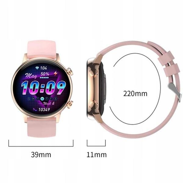 Smartwatch niktrade 10143 czarny zdjęcie 4