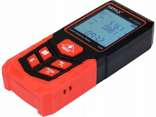 Dalmierz LASEROWY cyfrowy MIERNIK ODLEGŁOŚCI 50m pomiar odległości kubatury na Arena.pl