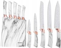 ZESTAW NOŻY KUCHENNYCH NOŻE KUCHENNE STOJAK Blok na Noże 6 el. KLAUSBERG