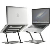 PODSTAWKA POD LAPTOPA TABLET REGULOWANY STOJAK NA BIURKO 17 CALI CZARNA