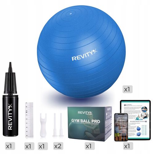 WYSOKIEJ JAKOŚCI PIŁKA REHABILITACYJNA DO ĆWICZEŃ SIEDZENIA GIMNASTYCZNA 65 na Arena.pl