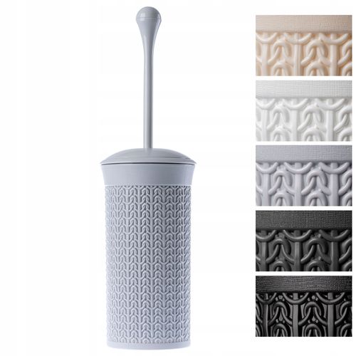 SZCZOTKA TOALETOWA Z POJEMNIKEM ZAMYKANA KOLORY na Arena.pl