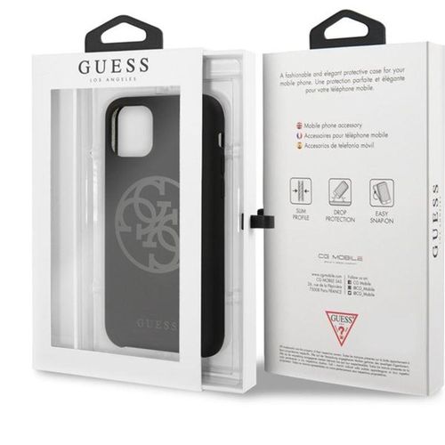 Guess Silicone 4G Etui iPhone 11 (czarne) na Arena.pl